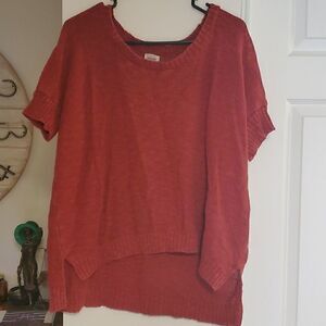 Mossimo pull over short sleeve sweater